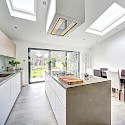 l shaped rear extension