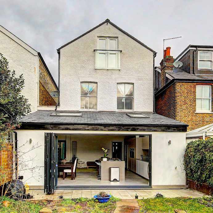 wrap around kitchen extension