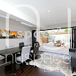 kitchen side extension balham with flat roof and sky lights